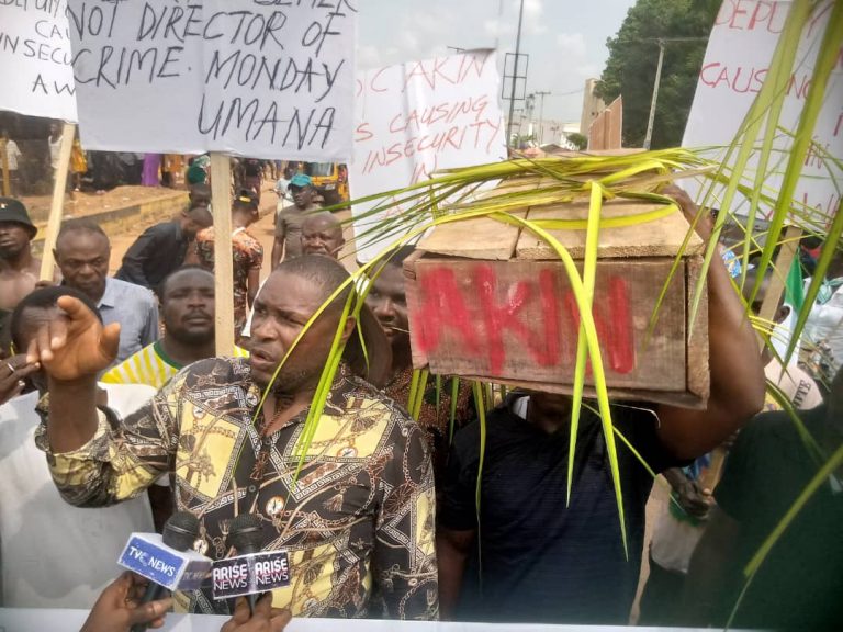 Cultism People Of Ezinano Community Hold Peaceful Protest In Awka