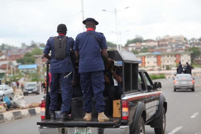 NSCDC Parades 2 Suspects For Assault, Vandalization,  Illicit Drugs  In Anambra