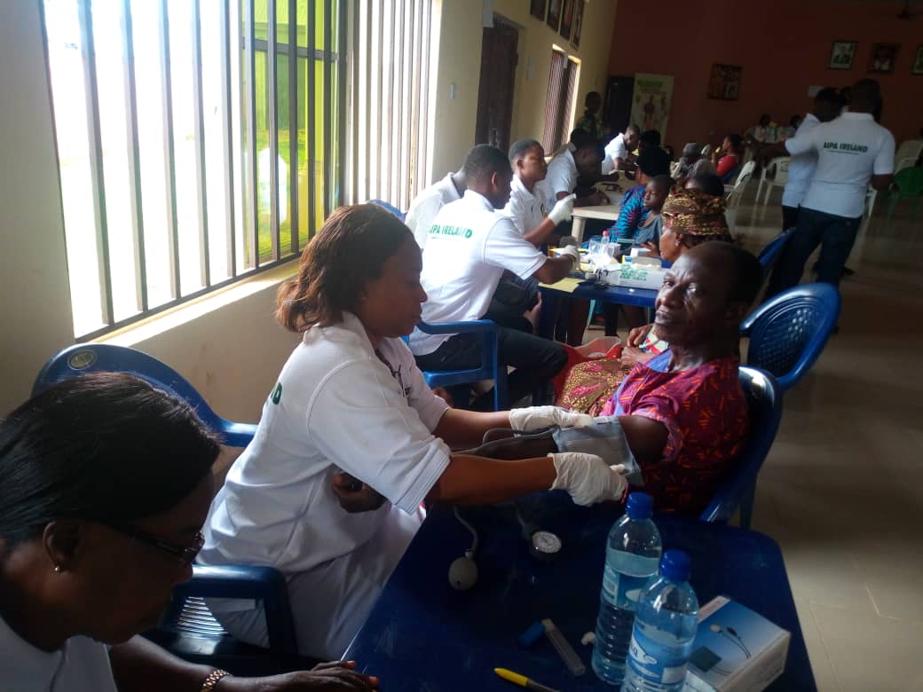 Over 200 Persons Benefit From AIPA Ireland Free Medical Mission  In  Oraukwu Community