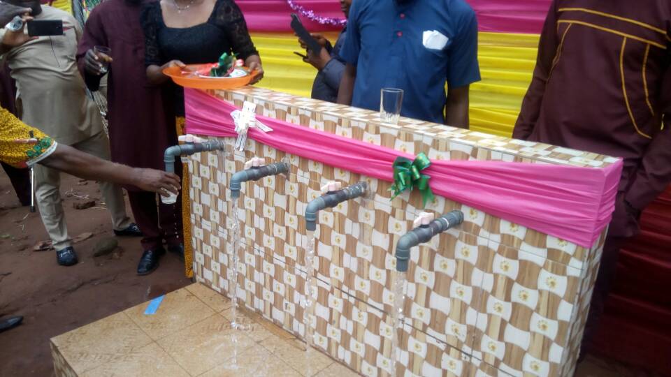 Anambra Lawmaker Iruba Provides Borehole Water Facility To Unubi Community