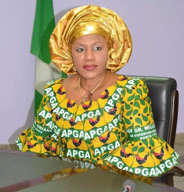 Mrs Obiano condemns stripping and parading of woman for alleged adultery