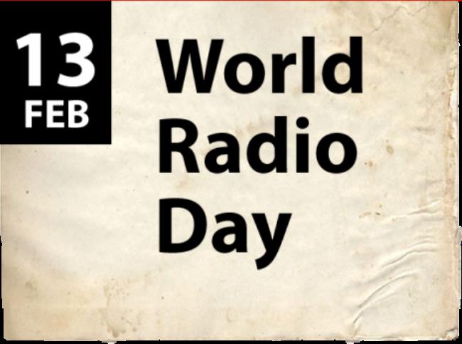 Today is World Radio Day