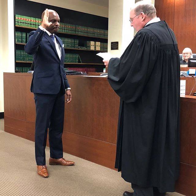 Nigerian Sworn- in  As Judge In USA