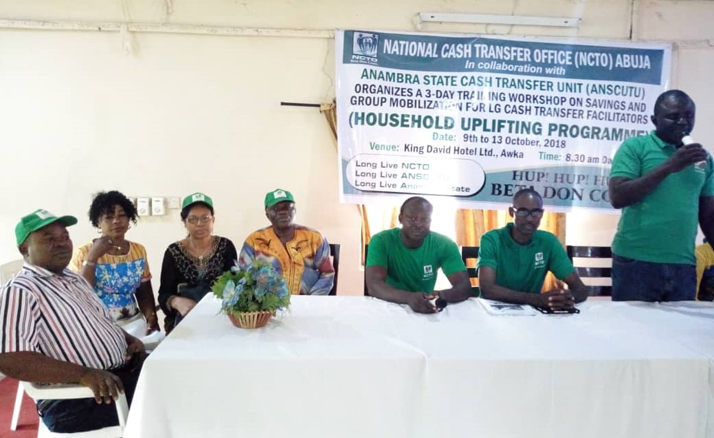 Workshop For LG Cash Transfer Facilitators On Savings Ends In Awka