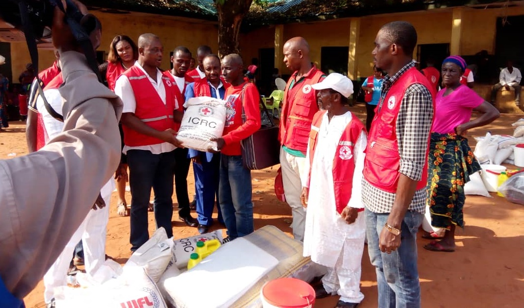 Red Cross Distributes Relief Materials To Persons Affected By Flood In Anambra Worth Over N500M