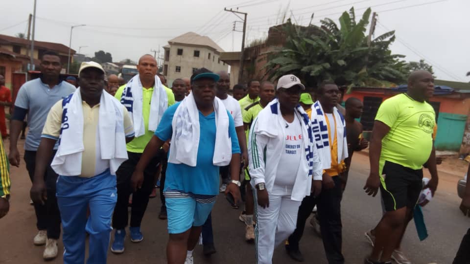 Physical Fitness: Anambra Holds Monthly Walk Tagged ‘Walk For Life’