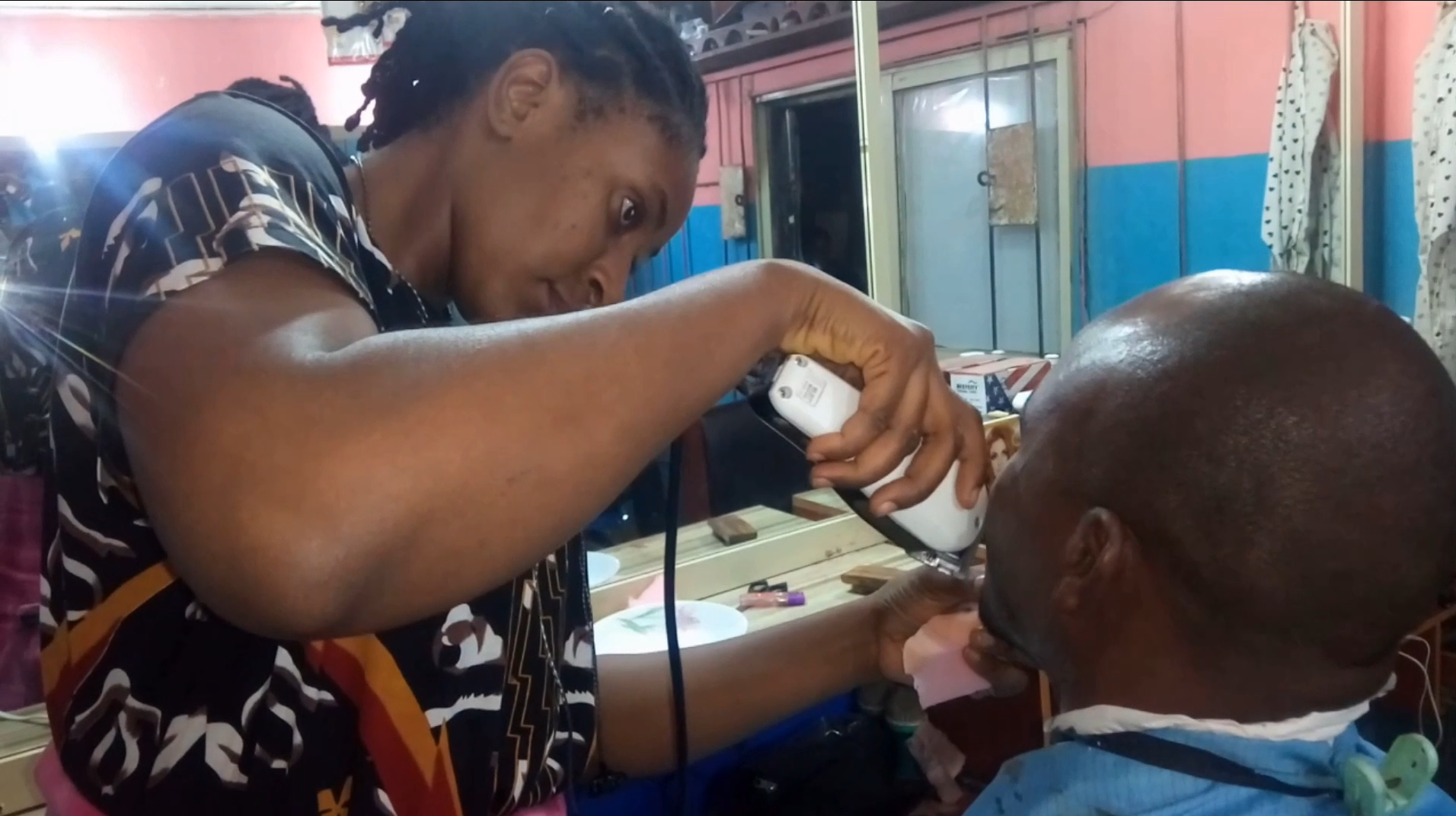 Woman Barber Makes Waves In Awka South