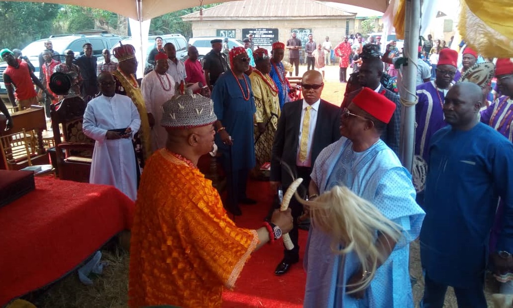 Umunya  Community Honours Obiano With Chieftaincy Title Of Dike Eji Ejemba