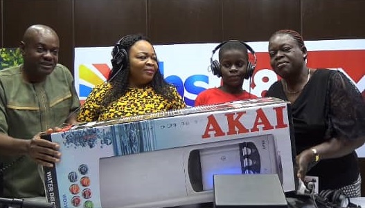 11yr Old Munachi Chiobi Wins ABS Radio Quiz Competition, Goes Home With  Water Dispenser