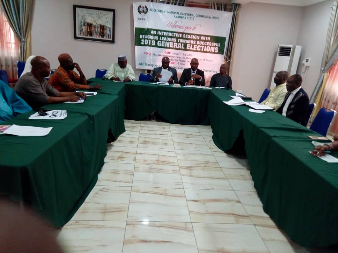 2019: INEC Seeks Collaboration With Religious Leaders On Voter Education