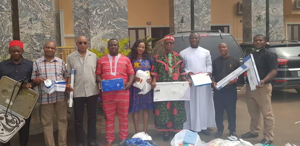 Umueri America Heritage Foundation Donates Drugs, Medical Equipment Worth Over  N1BN To Umueri General Hospital