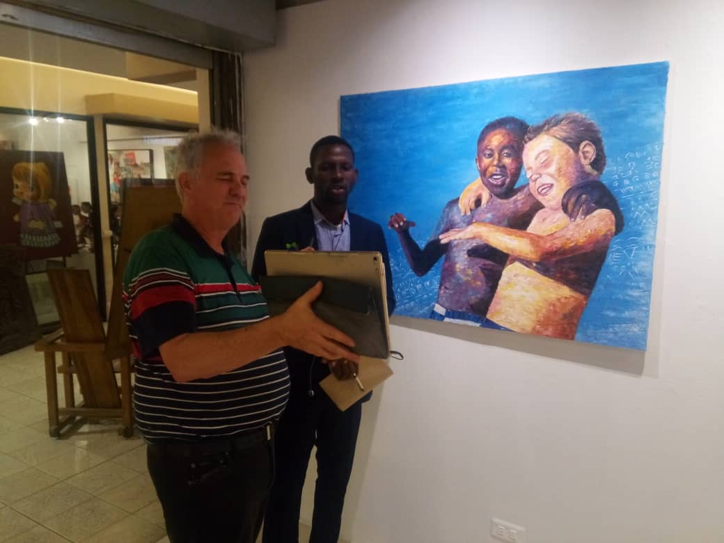 Anambra Man Becomes First Black Artist To Exhibit In The Philipines