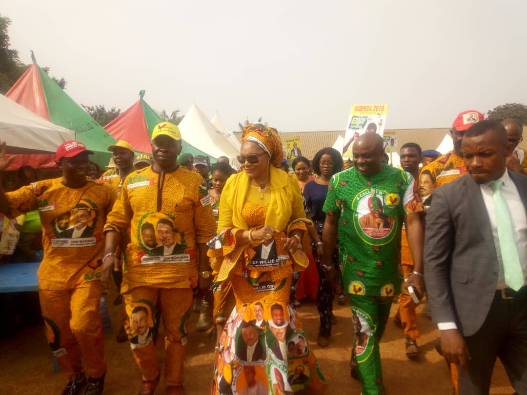 Mrs Obiano Urges Anambra Electorate To Vote APGA Candidates