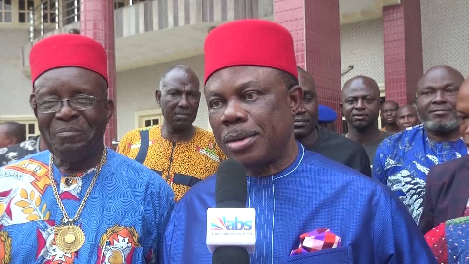 Obiano Felicitates With Enukeme At 75, Urges Nigerians To See Elections As National Project