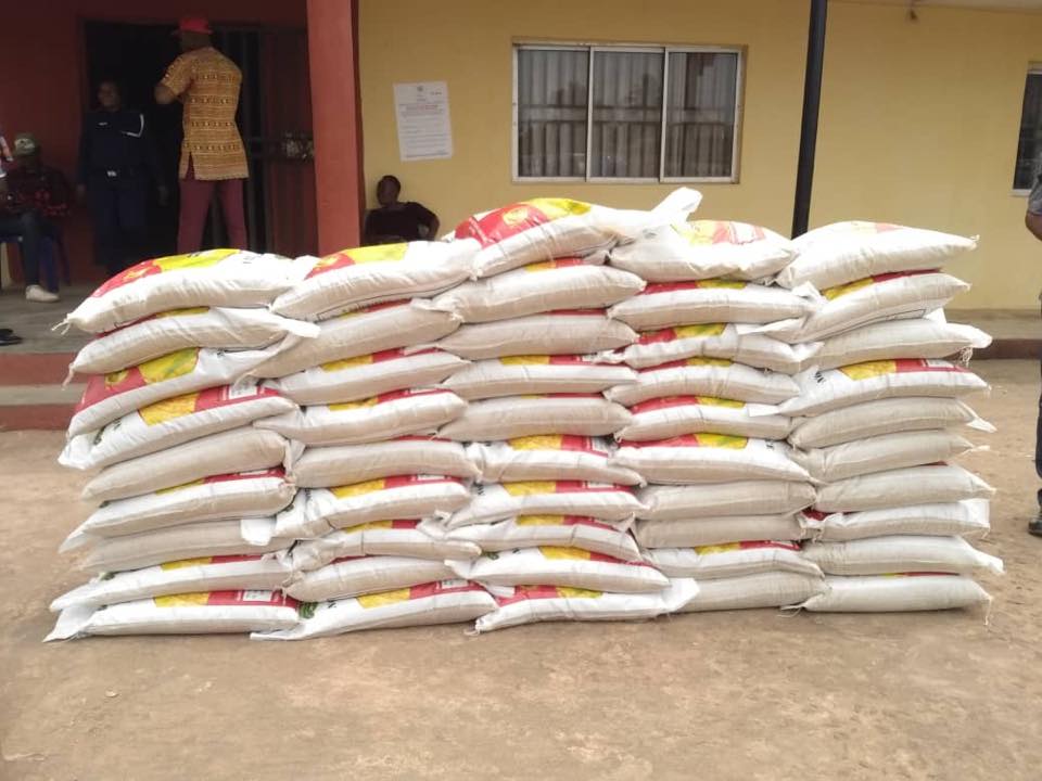 48 Mysterious Bags Of Rice Discovered At Oyi LG Council Secretariat, Nteje