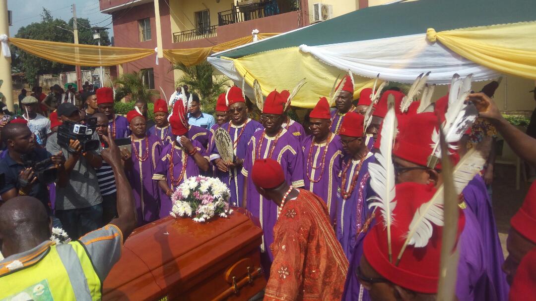 Ndi Aguleri Hold Vigil Mass In Honour Of Eze Christopher Idigo