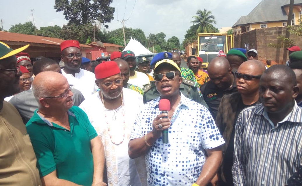 Work Advances On Ugwunwasike – Azu-Ogbunike – Amawa -Osile -Ifite Umueri – St. Monica College Road Project