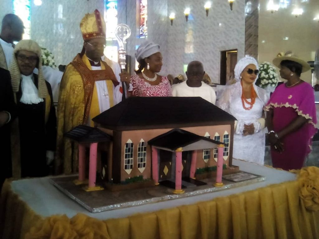 Bishop Nwokolo Dedicates New Church Building At Immanuel Anglican Church Onitsha