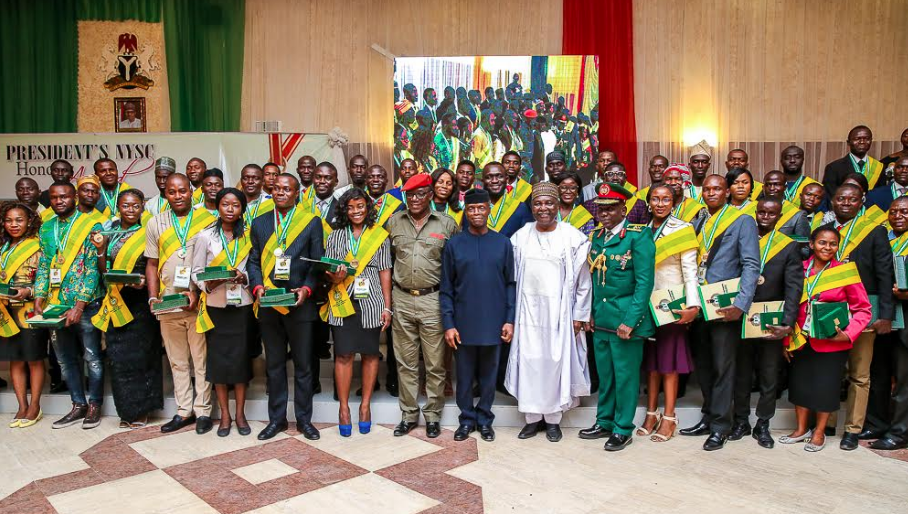 Buhari Gives Employment,  Scholarships To 168 Ex-Corps Members