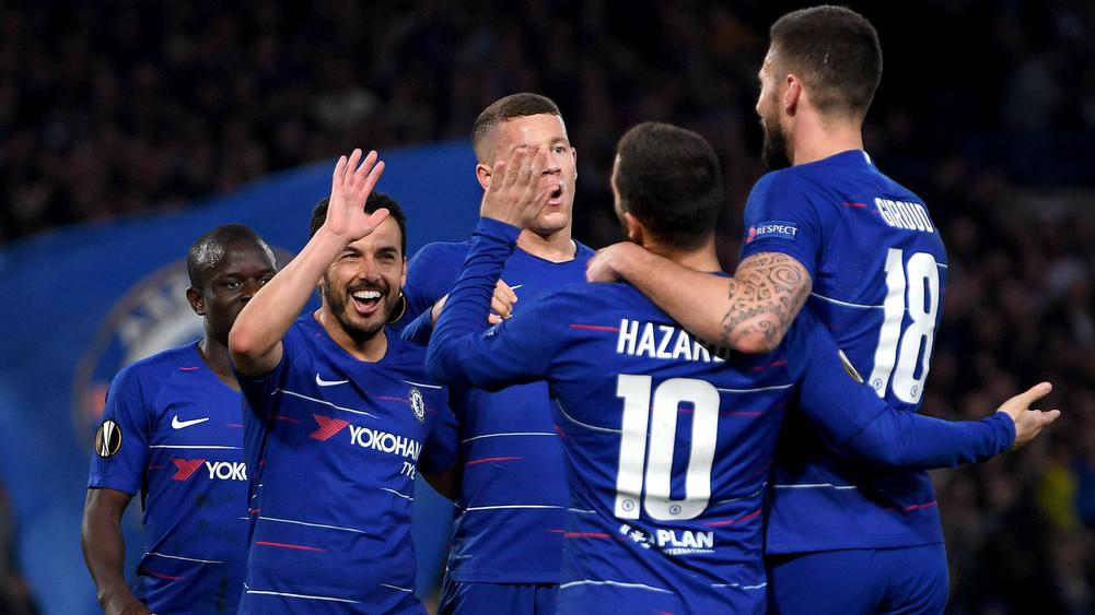 Chelsea Beat Slavia 4-3 To Book Europa League Last-four Place