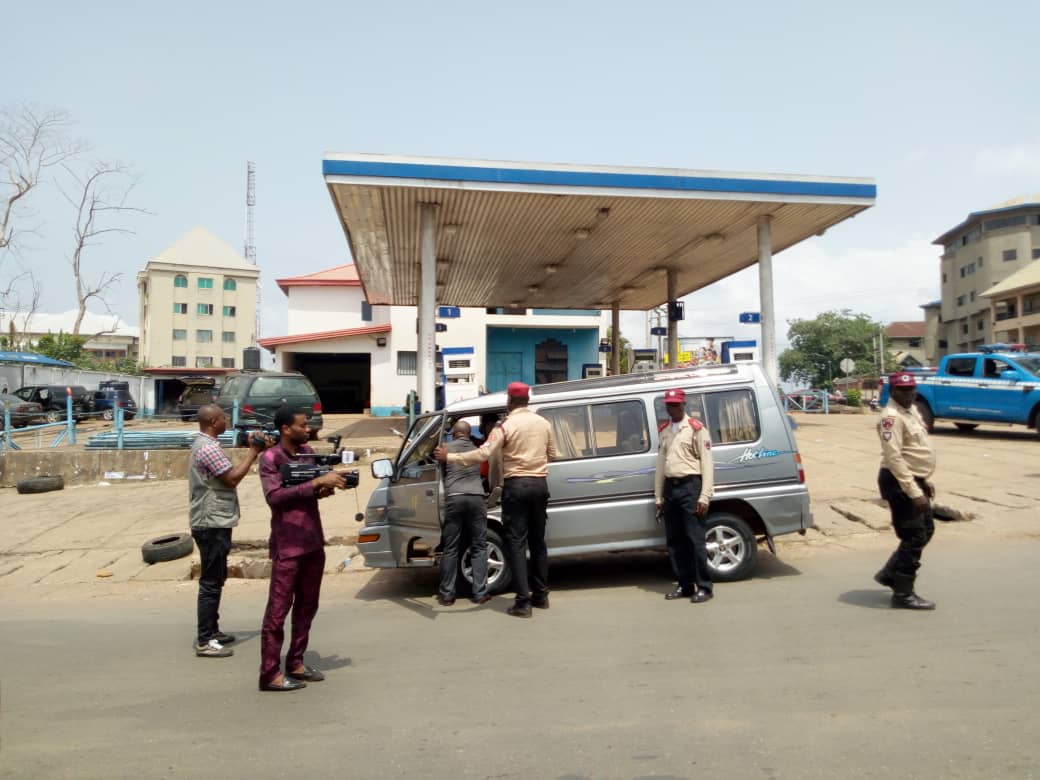 FRSC Enforces Safety  Directives On Articulated Vehicles At Nnewi,  Impounds 32 Vehicles