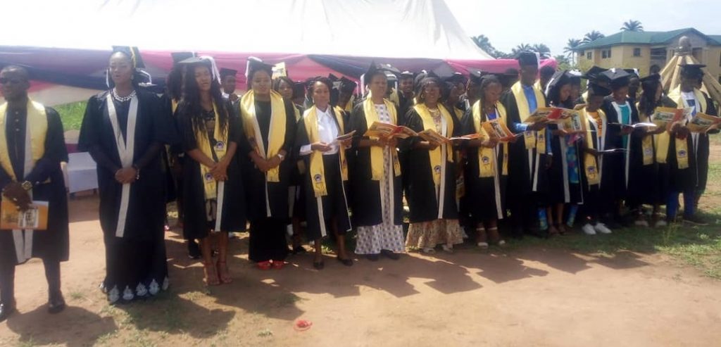 Legacy University Okija Holds Matriculation Ceremony, Cautions Students Against Cultism, Examination Malpractice