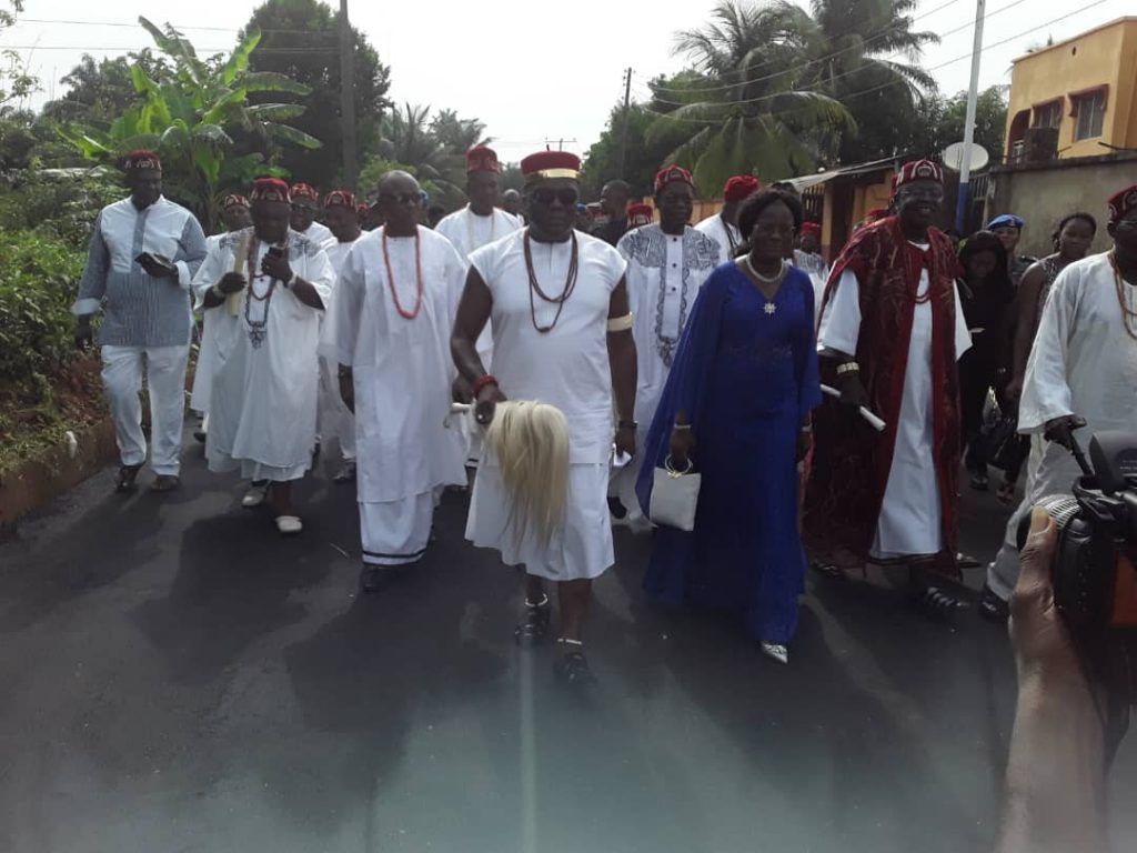 St. Barnabas Road Ojoto Inaugurated, Renamed Eze Oranyelu Road