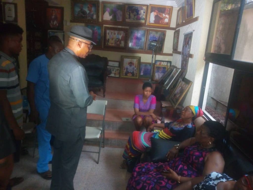 Obiano Visits Family  Of Murdered Nimo PG Igboka, Intensifies Search For Killers