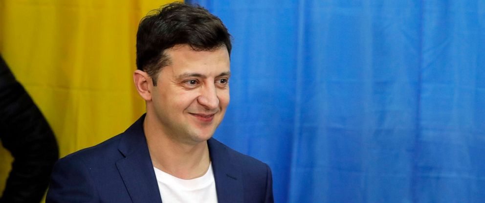 Ukrainian Comedian Zelensky Wins Country’s Presidential Election