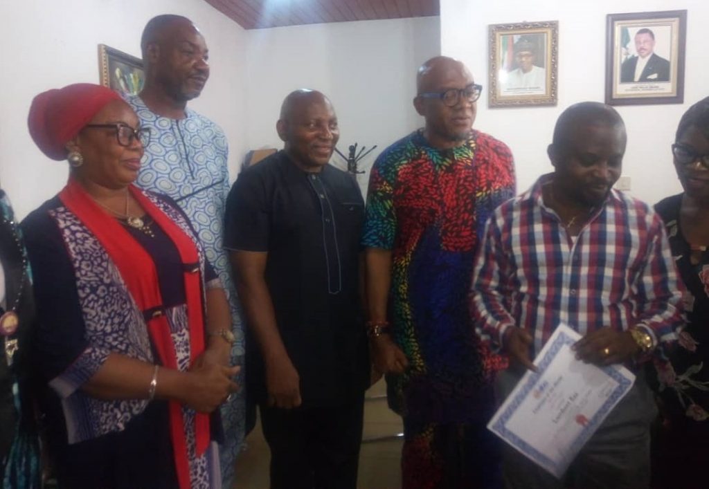 Lambert Eze Wins ABS Employee Of The Month Of April