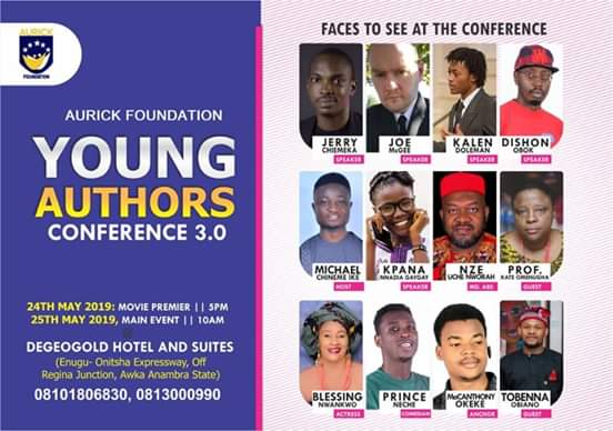 Young Authors Conference Ends In Awka, Urges Budding Talents To Explore Potential