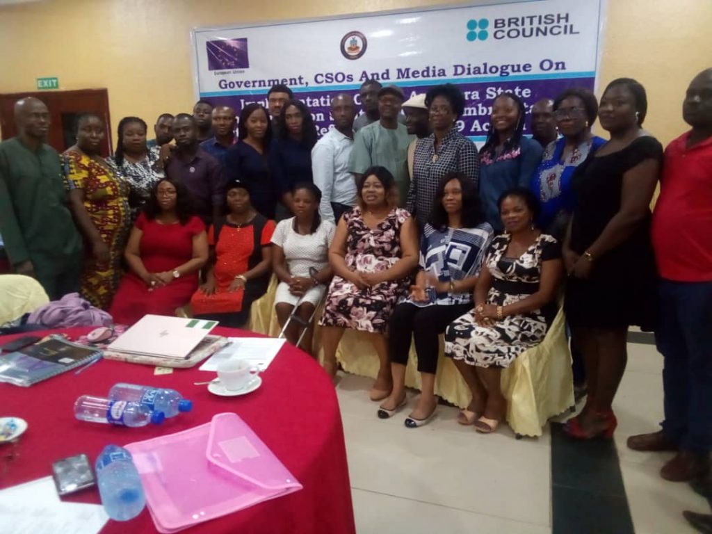 Dialogue On Implementation Of Anambra Anti -corruption Strategy Kicks Off In Awka