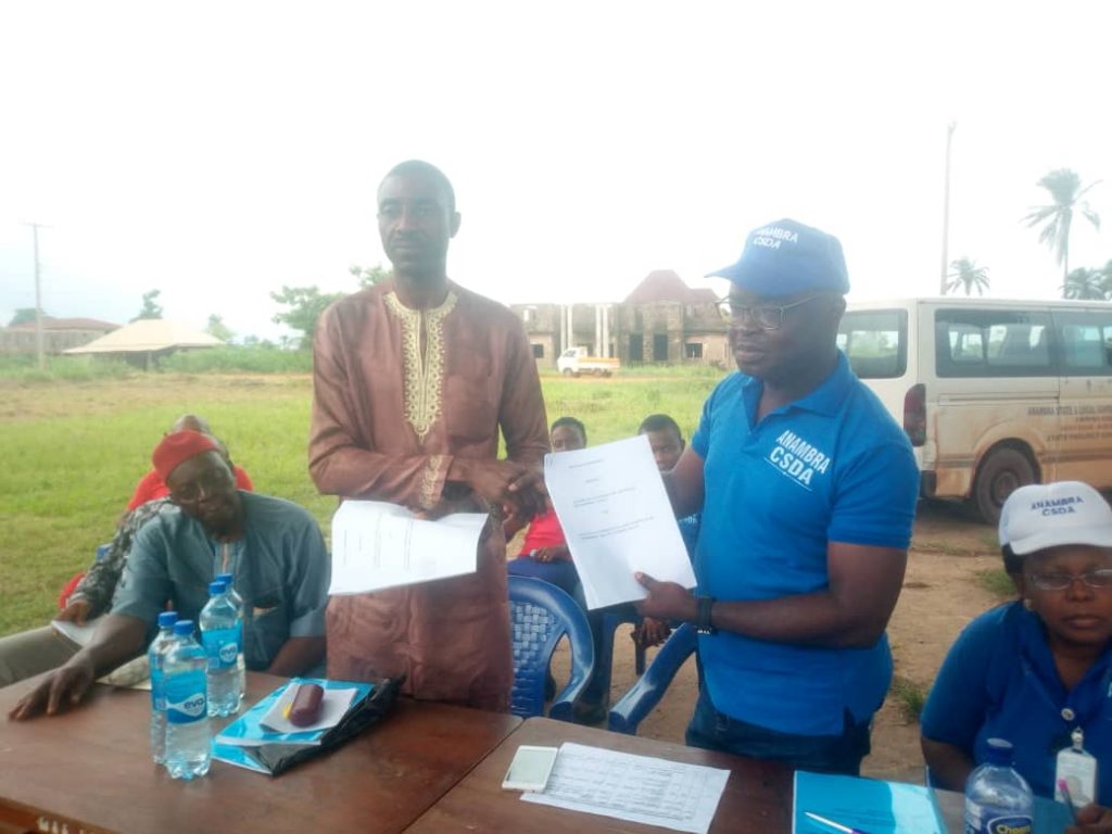 More Communities Receive Interventions From ASCSDA On Development Projects