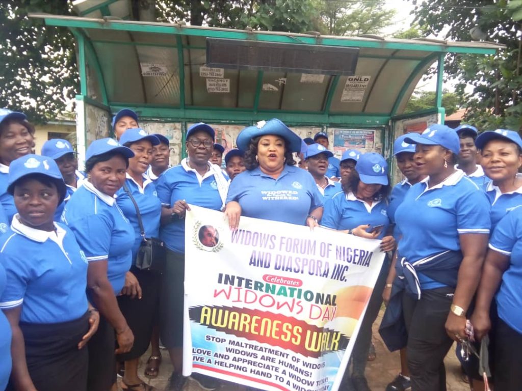 International Widows Day : Widows Embark On Awareness Walk In Awka