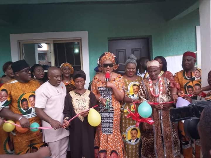 Mrs Obiano Hands Over Two Bungalows, Water Boreholes To Indigent Widows In  Ogbaru And Anambra West Council Areas