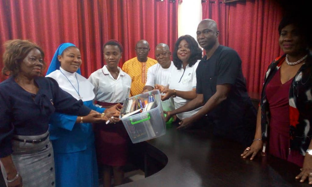 Anambra Basic Education Commissioner Omenugha Honours Veronica Nnalue For Excelling In National Essay Competition