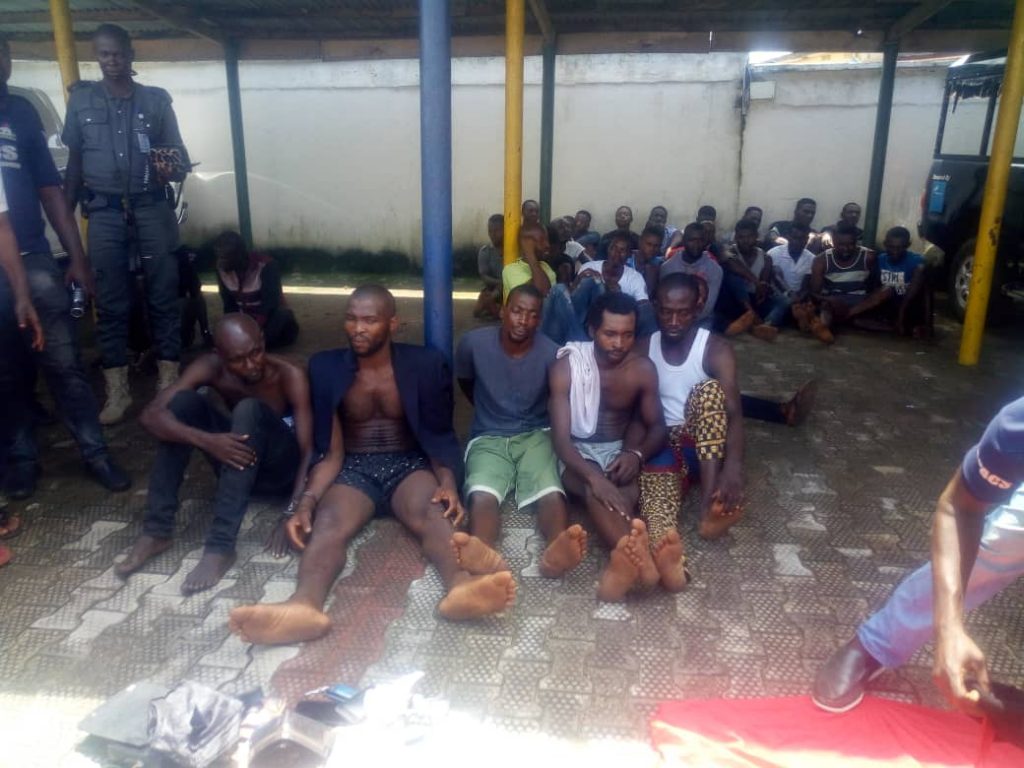 Anambra Police Command Parades 34 Suspected Criminals In Awka