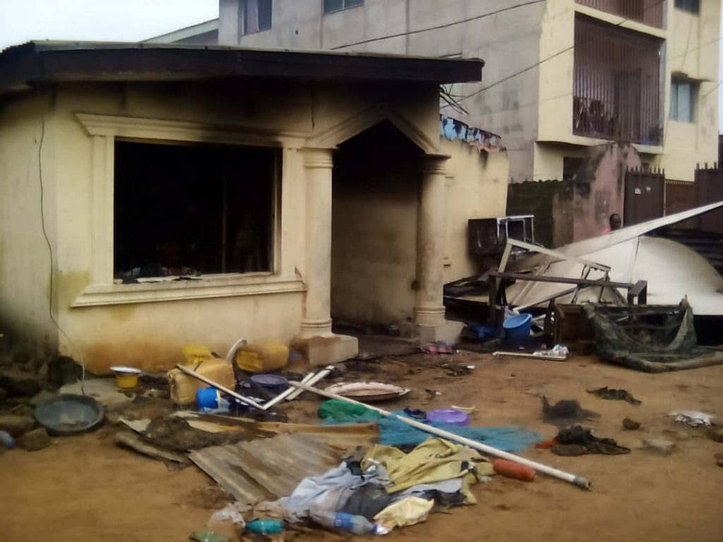 Fire  Razes Multi-million Naira Property In Onitsha