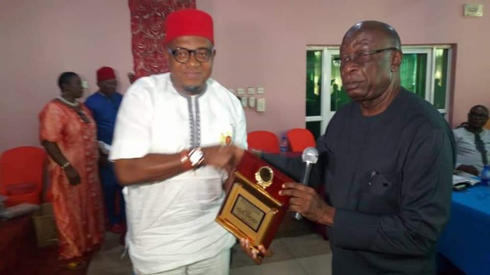 AWKACCIMA Inaugurates 10th President, Executive Members , Presents Award Of Excellence To ABS CEO Nworah, Others