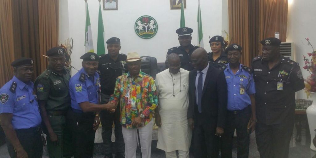 12th Biennial Police Games : Police Delegation Visits Obiano