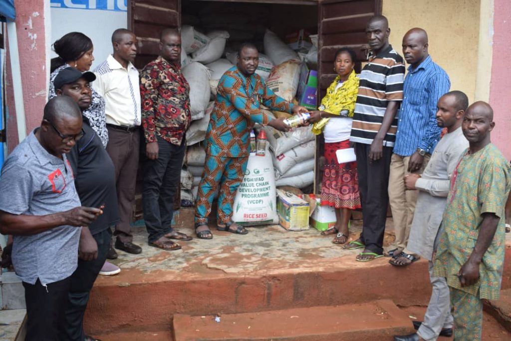 FG/IFAD VCDP Distributes Farm Inputs  To 365 Farmer Organizations In Anambra