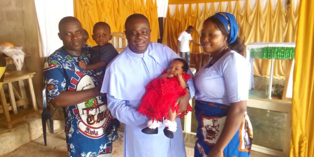 ABS Head Of Engineering Okoye Dedicates Daughter At Nibo