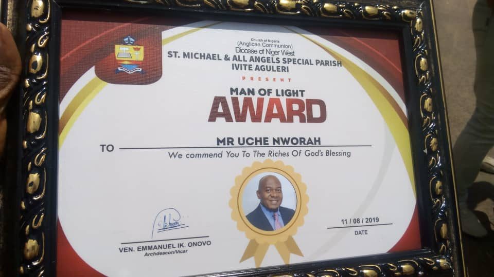 ABS CEO Nworah Bags Man Of Light Award