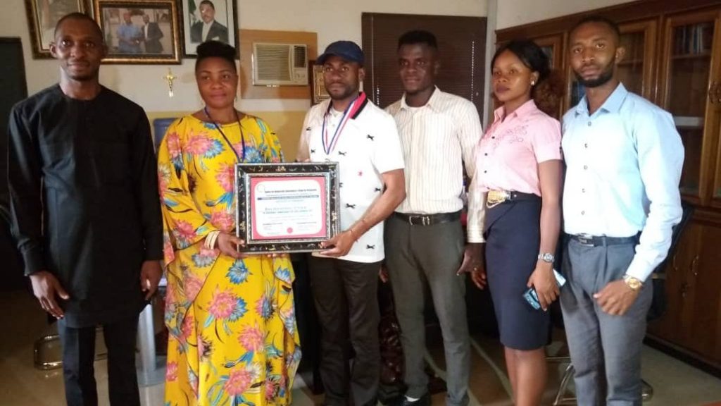 Anambra Land Commissioner Enemali Receives Award From Non – Governmental Organization