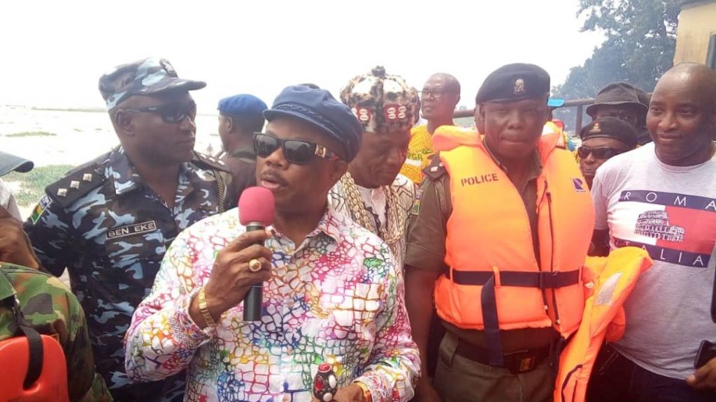 Flood : Obiano Visits  Riverine Areas , Reassures Of Govt Readiness To Tackle Disaster