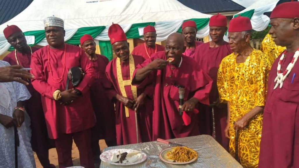 Ogbunka  Community, Orumba South Council Area  Celebrates New Yam  Festival