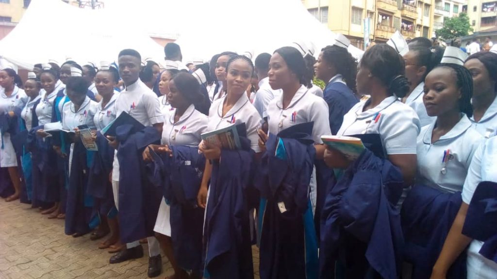 5 Best Students Of College Of Nursing,  St. Charles Borromew Specialist Hospital  Onitsha To Study  In Hungary  On Scholarship