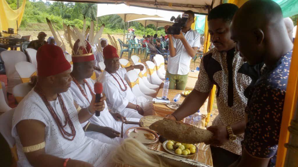 Amawbia Community, Awka South Council Area  Rolls Out Drums For Iwa Ji  Festival