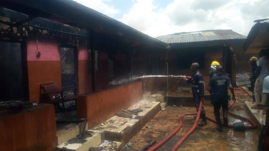 Fire Disaster : ABS News Department Commiserates With Member Miss Uchendu