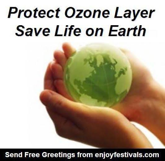 Today Is International Day For  Protection Of Ozone Layer